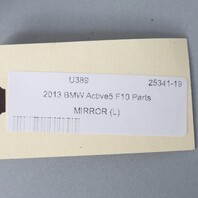 2012-2013 BMW 528i 535i 550i Left Door Mirror Havanna  51167321811 OEM Useds