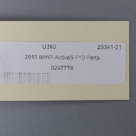 2011-2016 BMW 528i 535i 550i Turn Signal Wiper Switch 61319297778 OEM Used