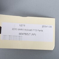 2011-2016 BMW 528i 535i 550i M5 F10 Right Front Seat Belt 72117241748 OEM Used