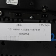 2011-2016 BMW 528i 535i 550i M5 Audio Climate Control Panel 61319328425 OEM Used