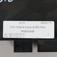 2011-2018 Porsche Cayenne Trailer Hitch Control Module 7P0907383F OEM Used