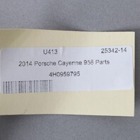 2014 Porsche Cayenne Rear Door Control Module 4H0959795L OEM Used