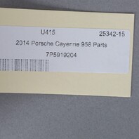 2013-2018 Porsche Cayenne Macan Dash Clock StopWatch BROKEN OEM Used