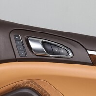 2011-2018 Porsche Cayenne 958 Right Front Door Panel Espresso / Cognac OEM Used