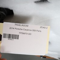 2011-2018 Porsche Cayenne 958 Right Front Door Panel Espresso / Cognac OEM Used