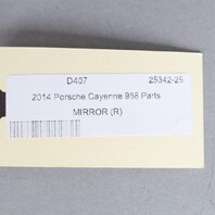 2011-2014 Porsche Cayenne Right Door Mirror 95873152810 OEM Used