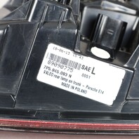 2011-2014 Porsche Cayenne Left Tail Light 95863109312 OEM Used
