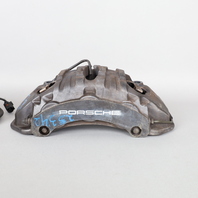 2011-2014 Porsche Cayenne 3.0 / 3.6 Front Brake Calipers Brembo Black OEM Used