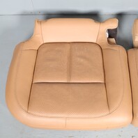 2011-2018 Porsche Cayenne 958 Rear Seat Lower Cushion Espresso Leather OEM Used