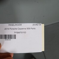 2011-2018 Porsche Cayenne 958 Left Front Door Panel Espresso / Cognac OEM Used