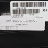 2011-2018 Porsche Cayenne 958 Glove Box Espresso Leather 95855209519 OEM Used