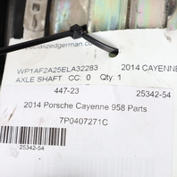 2011-2018 Porsche Cayenne 3.0 / 3.6 Front Axle Shaft 7P0407271C OEM Used