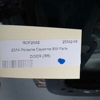 2011-2018 Porsche Cayenne 958 Right Rear Door Jet Green 95853301200 OEM Used