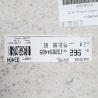 2011-2018 Porsche Cayenne Macan Front Seat Back Panel Espresso Used