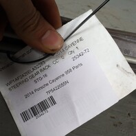 11-18 Porsche Cayenne Steering Gear Rack Pinion Servotronic 95834701121 OEM Used