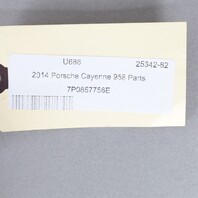 2011-2018 Porsche Cayenne Right Front Seat Belt Buckle 95880375600 OEM Used