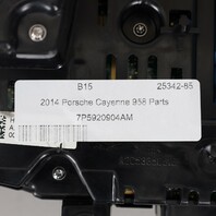 2013-2014 Porsche Cayenne Speedometer Instrument Cluster 7P5920904AM OEM Used