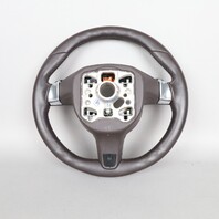 2011-2014 Porsche Cayenne Panamera Steering Wheel Espresso OEM Used