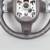 2011-2014 Porsche Cayenne Panamera Steering Wheel Espresso OEM Used