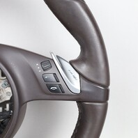 2011-2014 Porsche Cayenne Panamera Steering Wheel Espresso OEM Used