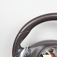 2011-2014 Porsche Cayenne Panamera Steering Wheel Espresso OEM Used