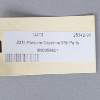 2014 Porsche Cayenne Left Front Power Window Motor 8K0959801B OEM Used