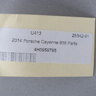 2014 Porsche Cayenne Rear Door Control Module 4H0959795L OEM Used