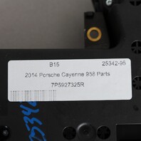 2011-2018 Porsche Cayenne Rear Seat Heater Lock Switch 7P5927325R OEM Used