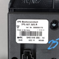 2011-2018 Porsche Cayenne Rear Seat Heater Lock Switch 7P5927325R OEM Used