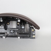 2011-2018 Porsche Cayenne Speedometer Dash Cover Trim Leather Espresso OEM Used