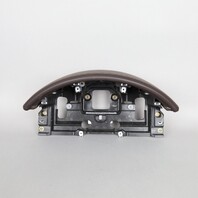 2011-2018 Porsche Cayenne Speedometer Dash Cover Trim Leather Espresso OEM Used
