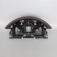 2011-2018 Porsche Cayenne Speedometer Dash Cover Trim Leather Espresso OEM Used