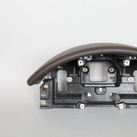 2011-2018 Porsche Cayenne Speedometer Dash Cover Trim Leather Espresso OEM Used