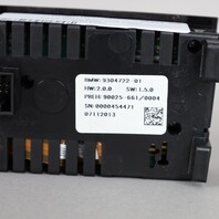 2011-2016 BMW 528i 535i 550i M5 740i 750i Rear Climate Control Panel OEM Used