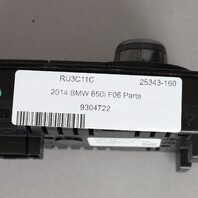 2011-2016 BMW 528i 535i 550i M5 740i 750i Rear Climate Control Panel OEM Used