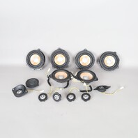 2014-2019 BMW 640i 650i M6 Gran Coupe Speaker Set B&O Subwoofer Tweeter OEM Used