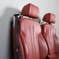 2013-2019 BMW 640i 650i F06 Gran Coupe Front Seats Pair Vermilion Red OEM Used