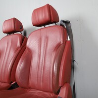 2013-2019 BMW 640i 650i F06 Gran Coupe Front Seats Pair Vermilion Red OEM Used