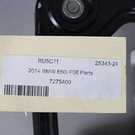 2013-2019 BMW 640i 650i F06 Right Rear Window Regulator 51357311598 OEM Used