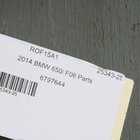 09‑19 BMW 535i 550i 640i 740i 750i Suspension Crossmember 31116796692 OEM Used