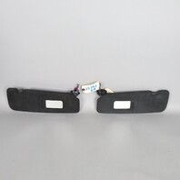 2013-2019 BMW 640i 650i M6 Gran Coupe Sun Visor Set Pair Alcantara OEM Used