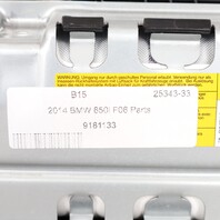 BMW 528i 535i 550i M5 Right Passenger Knee Air Bag Black 72129181133 OEM Used