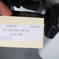 2013-2019 BMW 640i 650i M6 Right Rear Door Shell White 41527294994 OEM Used