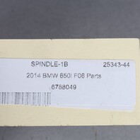2012-2015 BMW X1 Left Rear Spindle Knuckle Hub 33326788049 OEM Used