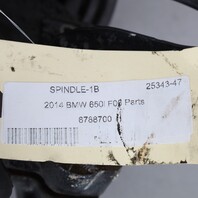 2012-2015 BMW X1 xDrive Right Front Spindle Knuckle Hub 31216788700 OEM Used