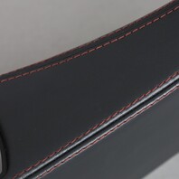 2012-2019 BMW M6 Center Console Shifter Trim Bezel Leather Black OEM Used