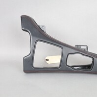 2012-2019 BMW M6 Center Console Shifter Trim Bezel Leather Black OEM Used