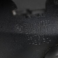 2012-2019 BMW M6 Center Console Shifter Trim Bezel Leather Black OEM Used