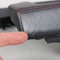 2012-2019 BMW M6 Center Console Shifter Trim Bezel Leather Black OEM Used