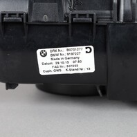 2013-2019 BMW 640i 650i F06 Gran Cpe Piano Black Console Dash Trim Set OEM Used